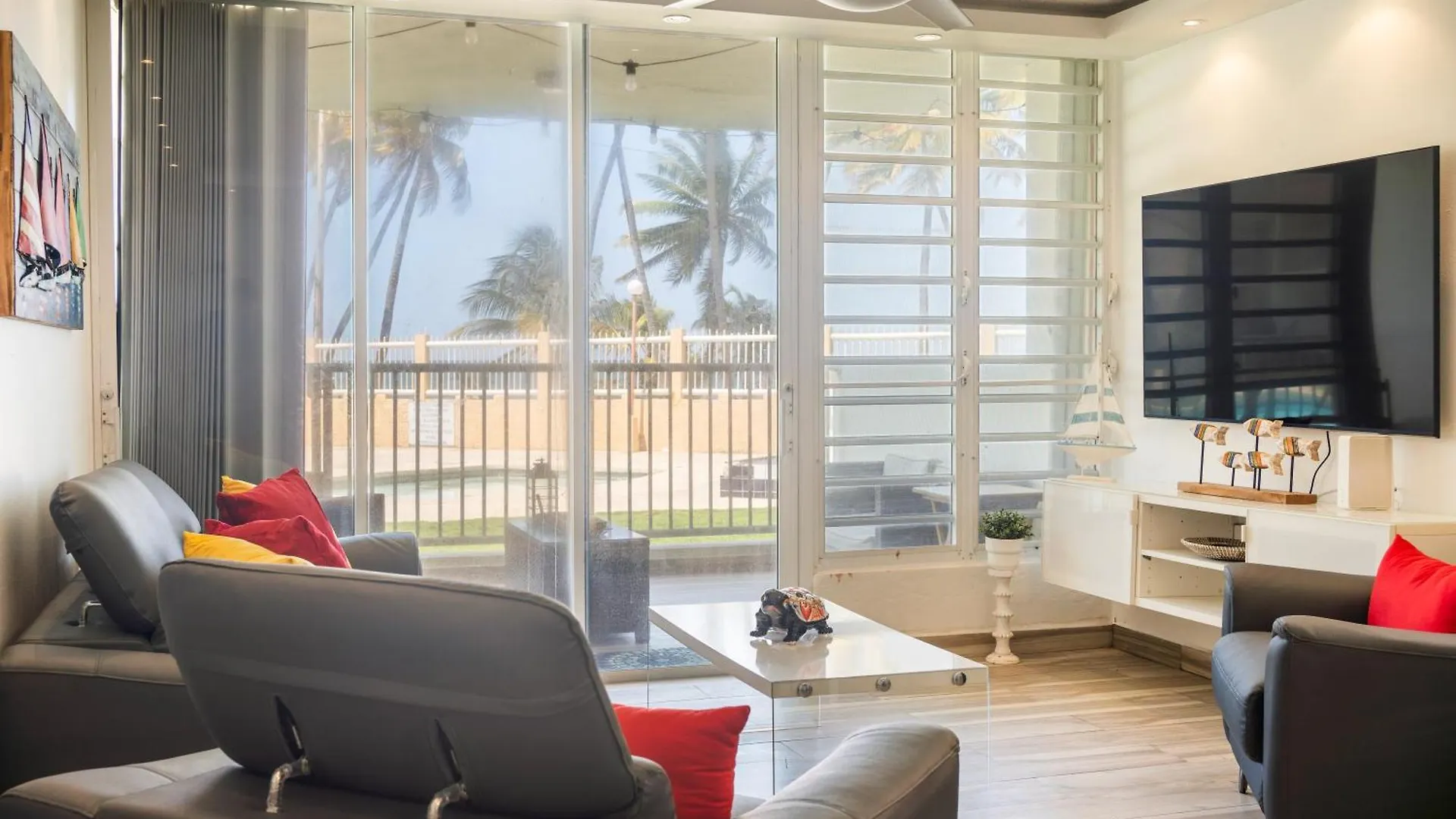 Apartment Ocean Blue Beach Apt Luquillo Puerto Rico