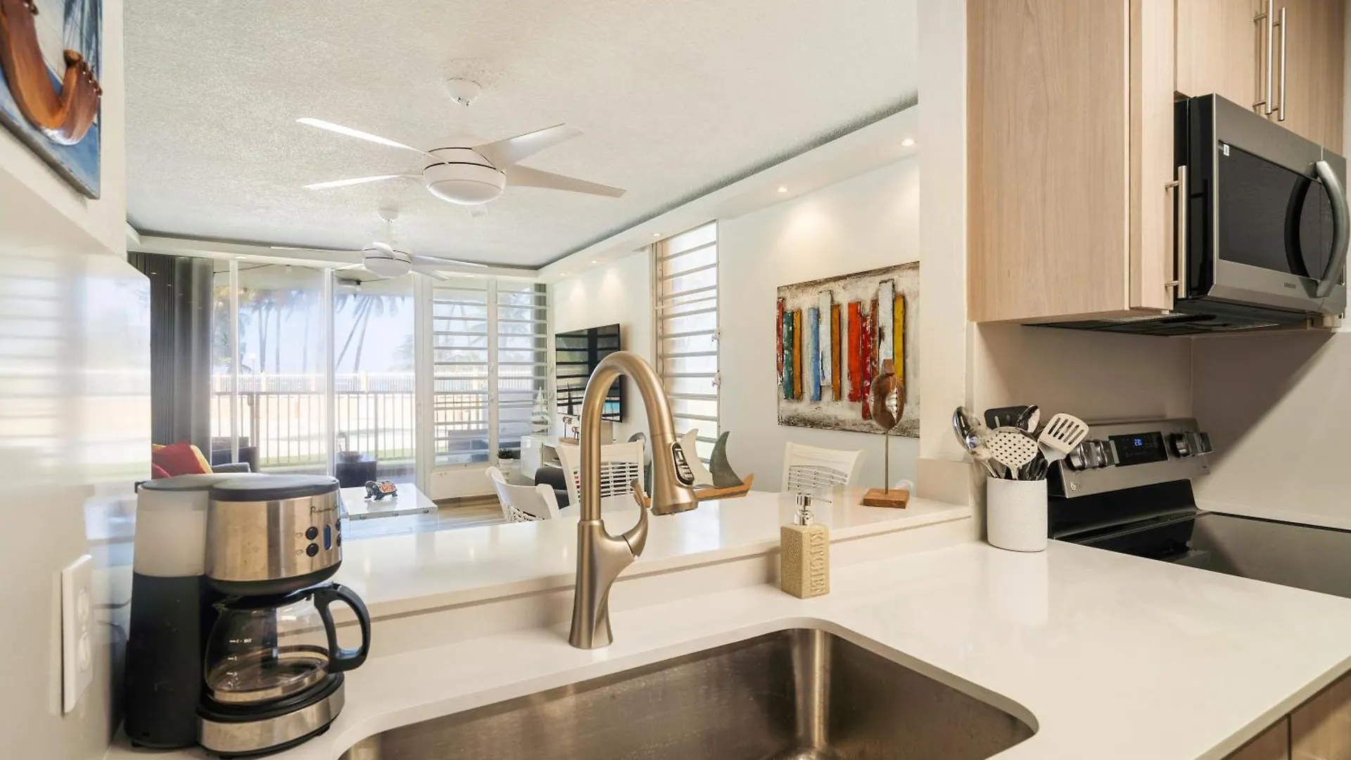 Ocean Blue Beach Apt Luquillo Apartment
